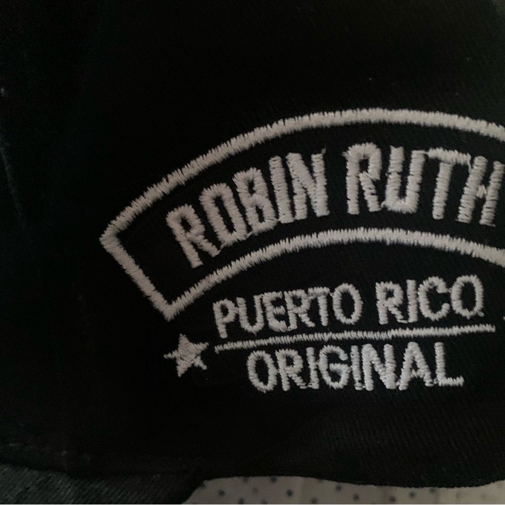 Robin Ruth Puerto Rico Adjustable Hats Bundle | Black & Gray Baseball Caps - Picture 4 of 5